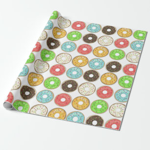 Cadeau Papier d'enveloppement de noix de Doughnut