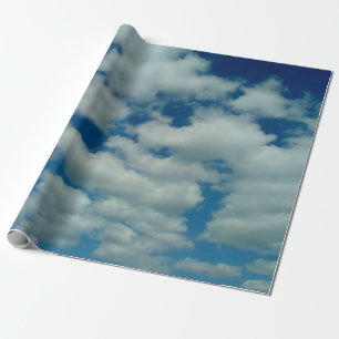 Cadeau Papier d'enveloppement de nuages