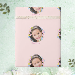 Cadeau Papier d'enveloppement de Pâques personnalisé avec