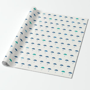 Cadeau Papier d'enveloppement de parapluie coloré
