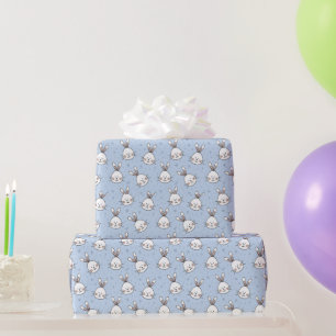 Cadeau Papier d'enveloppement de petit lapin