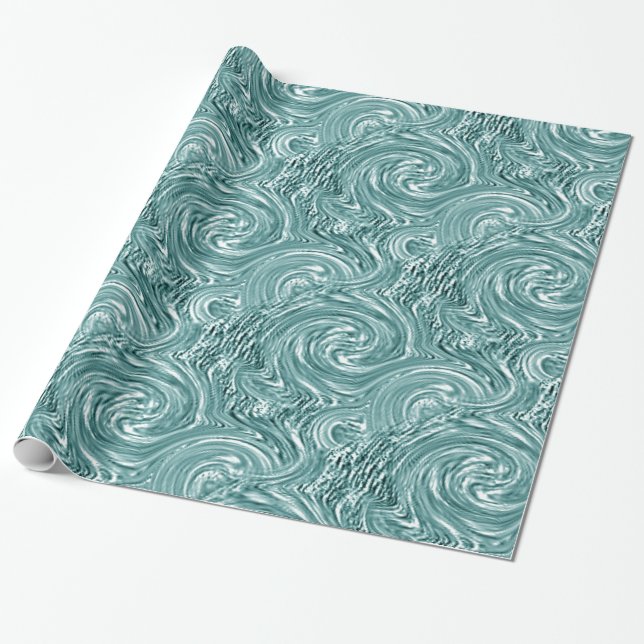 Cadeau Papier d'enveloppement de pinceau (Déroulé)