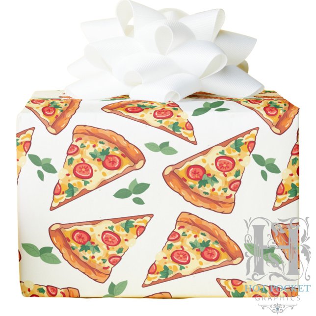 Cadeau Papier d'enveloppement de pizza (Créateur téléchargé)