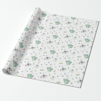 Cadeau Papier d'enveloppement de plage de Bethany
