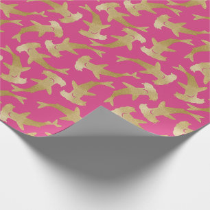 Cadeau Papier d'enveloppement de requin à marteau