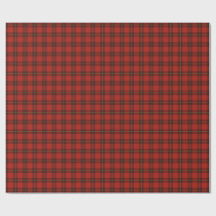 Cadeau Papier d'enveloppement de tarte écossais rouge