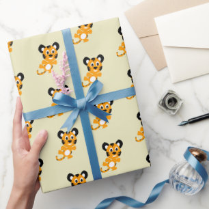 Cadeau Papier d'enveloppement de tigre