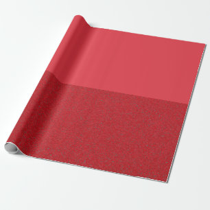 Cadeau Papier d'enveloppement de tonalité tomate Red Duo