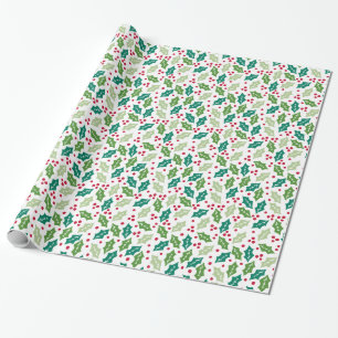 Cadeau Papier d'enveloppement de vacances Mistletoe