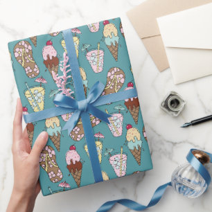 Cadeau Papier d'enveloppement de vibes hawaïennes