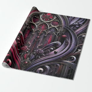 Cadeau Papier d'enveloppement des arches gothiques