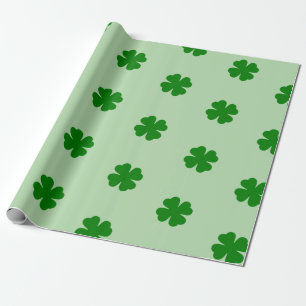 Cadeau Papier d'enveloppement des Clovers Lucky