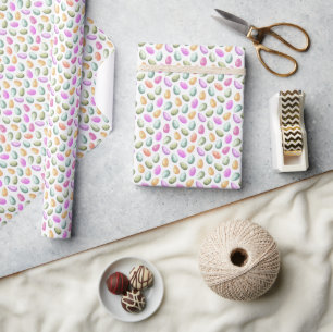 Cadeau Papier d'enveloppement des oeufs de Pâques