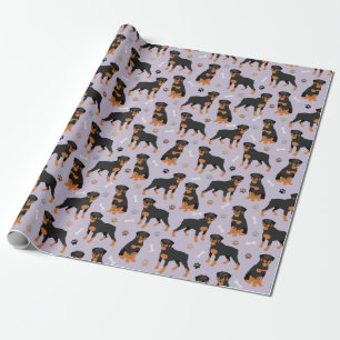 Cadeau Papier d'enveloppement des os et pattes de chien