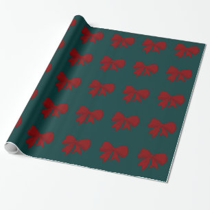 Cadeau Papier d'enveloppement des vaches rouges