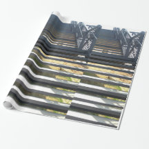 Papier d'enveloppement d'escalier