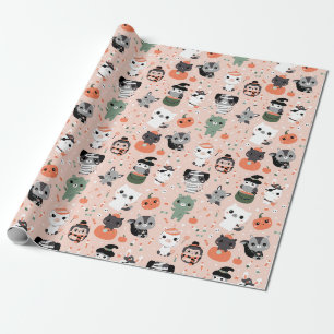 Cadeau Papier d'enveloppement d'Halloween