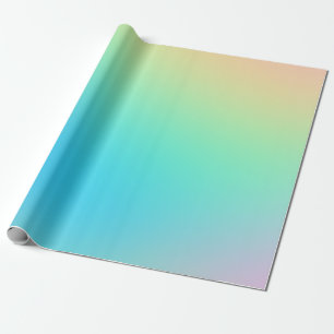 Cadeau Papier d'enveloppement doux et subtil Pastel