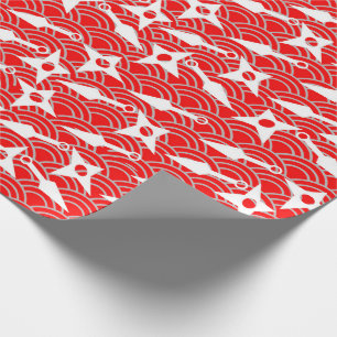 Cadeau Papier d'enveloppement Élégance Ninja