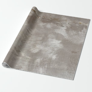 Cadeau Papier d'enveloppement en aluminium brossé