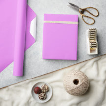 Papier d'enveloppement en couleur vive violet pink