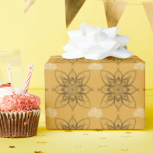 Cadeau Papier d'enveloppement en fibre jaune betercup