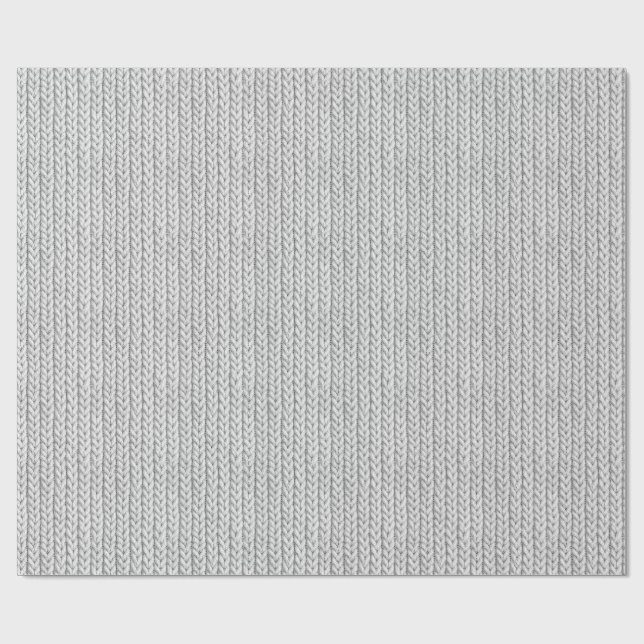 Cadeau Papier d'enveloppement en fil blanc (Plat)