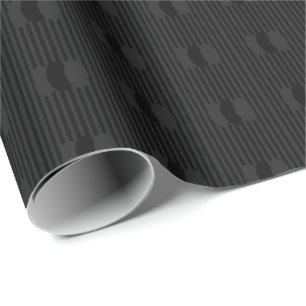 Cadeau Papier d'enveloppement en velours noir