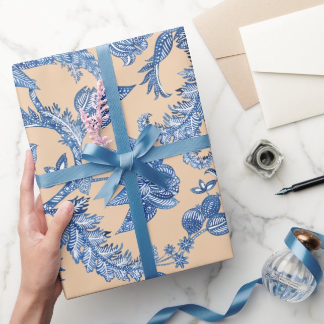 Cadeau Papier d'enveloppement Floral français (Cadeaux)