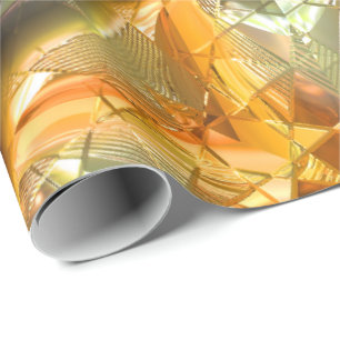 Cadeau Papier d'enveloppement futuriste Chrystal X8-1