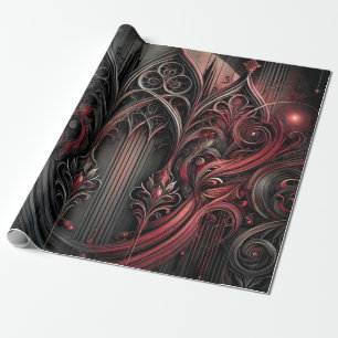 Cadeau Papier d'enveloppement gothique