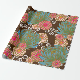 Cadeau Papier d'enveloppement japonais en tissu Kimono