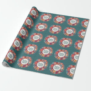 Cadeau Papier d'enveloppement Joyeux Noel
