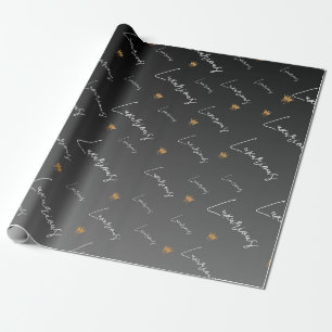Cadeau Papier d'enveloppement luxueux   Luxueux Mariage