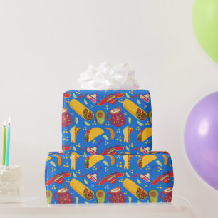 Cadeau Papier d'enveloppement mexicain Fiesta