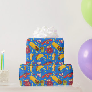 Cadeau Papier d'enveloppement mexicain Fiesta