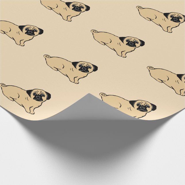 Cadeau Papier d'enveloppement Motif Carlin (Coin)