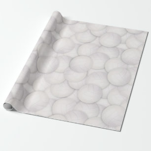Cadeau Papier d'enveloppement Motif de volley-ball