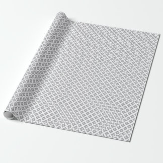 Cadeau Papier d'enveloppement Motif Hmong Gris Mountain