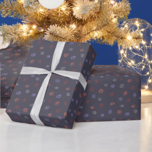 Cadeau Papier d'enveloppement Motif pour yeux maléfiques