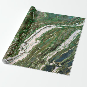 Cadeau Papier d'enveloppement naturel en pierre