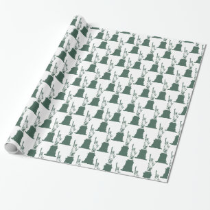 Cadeau Papier d'enveloppement New York Statue of Liberty 