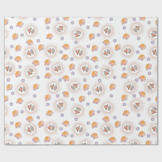 Cadeau Papier d'enveloppement Orange-Vous À L'Écoute