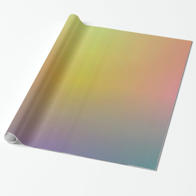 Cadeau Papier d'enveloppement pastel (Déroulé)