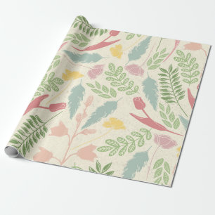 Cadeau Papier d'enveloppement Pastel Garden