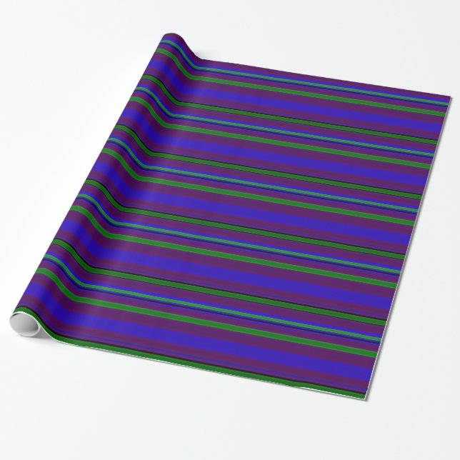 Cadeau Papier d'enveloppement Peacock (Déroulé)