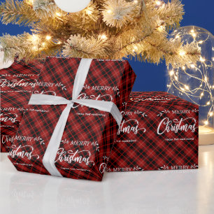 Cadeau Papier d'enveloppement personnalisé de Noël