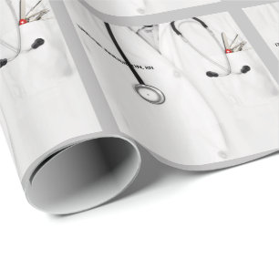 Cadeau Papier d'enveloppement personnalisé pour les diplô