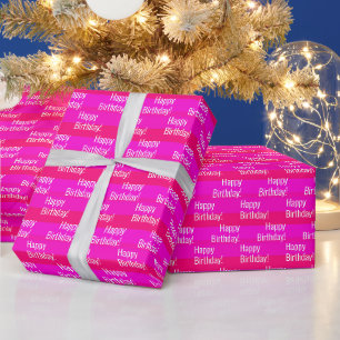Cadeau Papier d'enveloppement personnalisé tout temps