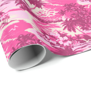 Cadeau Papier d'enveloppement Pittoresque Hawaiian de Nap